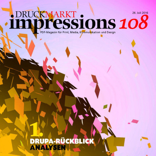 Druckmarkt impressions Ausgabe 108