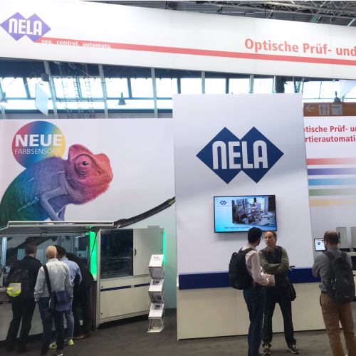 NELA Messestand auf der Control 2022