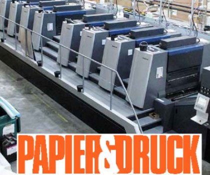 Neue Druckmaschine bei Sandler Print & Packaging